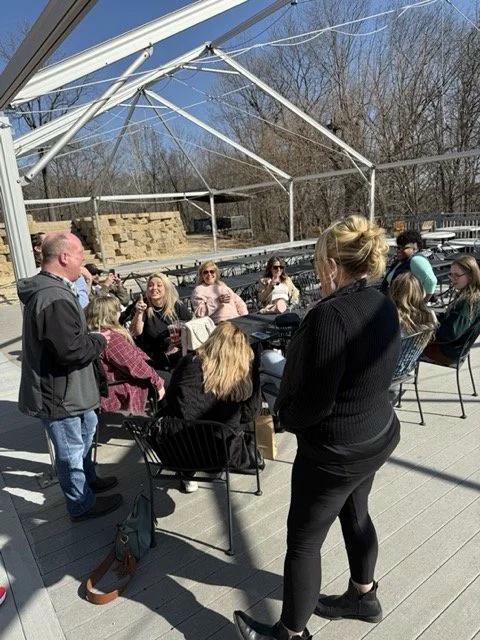 Patio gathering